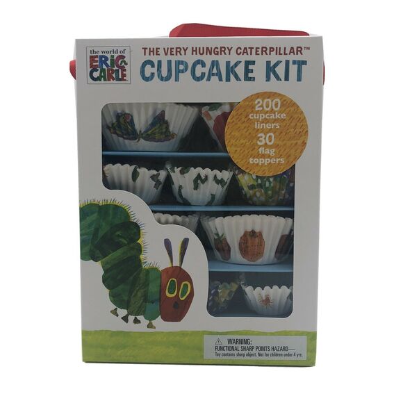 The Very Hungry Caterpillar Cupcake Kit & Recipes - Picture 1 of 5